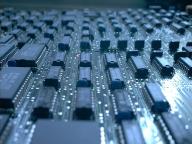 electronics board shadow