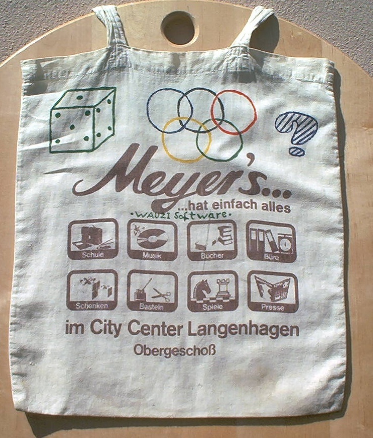 Wauzi Soft shopping bag back.overview