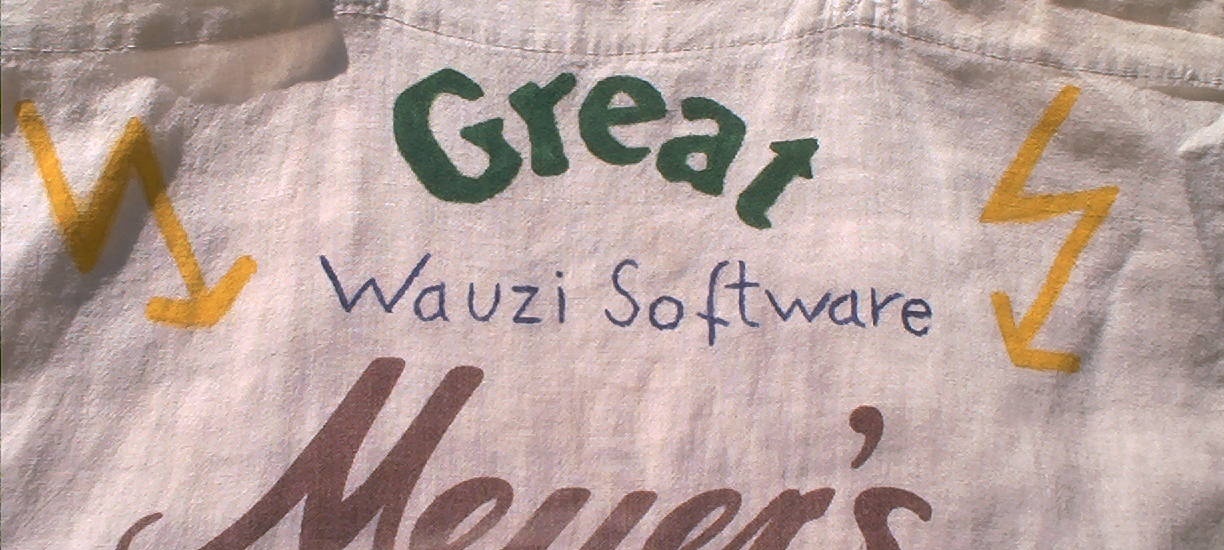 Wauzi Soft shopping bag front closeup