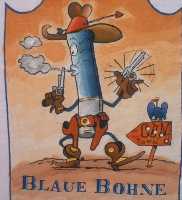 Blaue Bohne