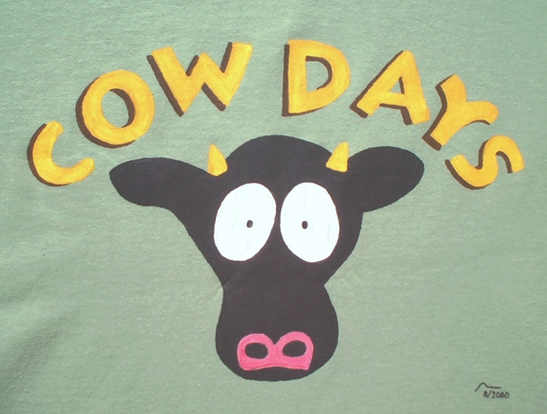Cow Days.closeup